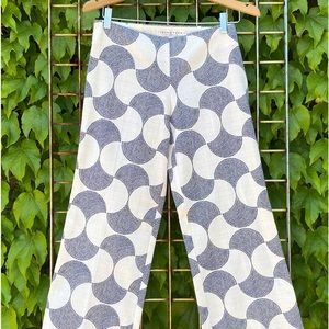 Vintage Trina Turk Mod Print Pants Size 4